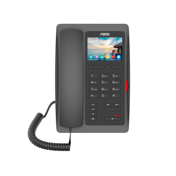 هاتف فانفيل H5W الفندقي | هواتف فندق فانفيل H5W-BLACK