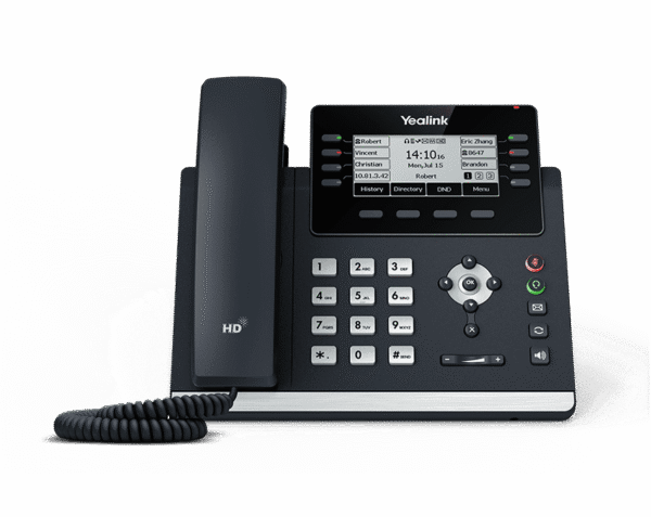 هاتف Yealink SIP-T43U الذكي للأعمال