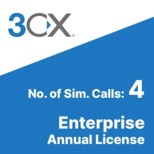3CX Enterprise 4 مكالمات متزامنة