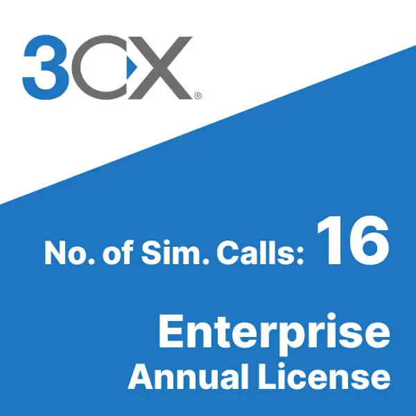3CX Enterprise 16 مكالمة متزامنة