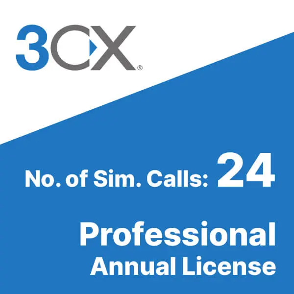3CX PRO 24 SC مكالمات متزامنة | متجر إبتكار