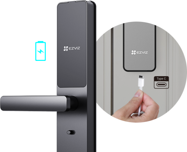 EZVIZ CS-E6-R100-8C5W2F 5MP – كاميرا متحركة Pan & Tilt WiFi