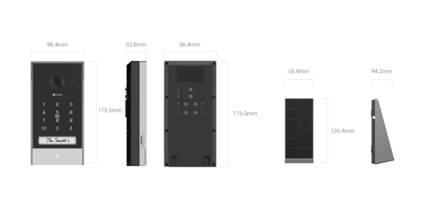 EZVIZ CS-H6-R100-1J5WF 8MP – كاميرا واي فاي