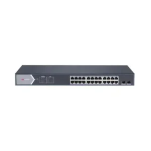 DS-3E0526P-E/M – منفذ تبديل جيجابت من هيكفيجن غير مُدار