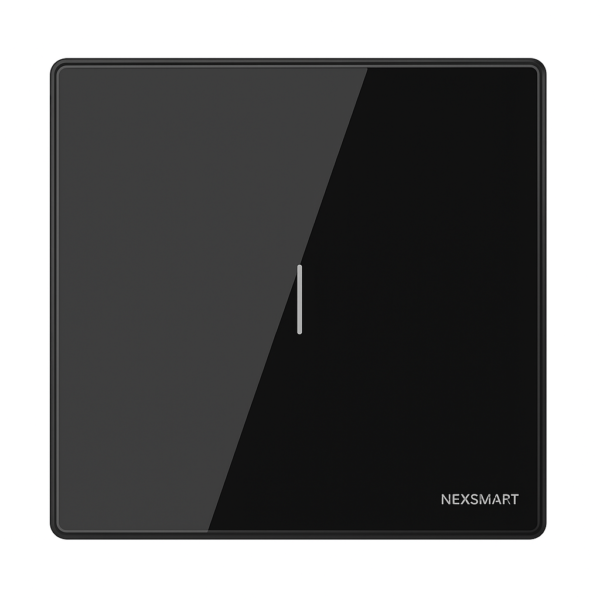 NEXSW-TB-1G-Z — مفتاح حائط ذكي Zigbee أحادي (1 Gang) مزوّد