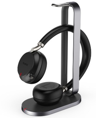 Yealink BH72 with Charging Stand Teams Black USB-A لغرف الاجتم