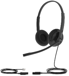 Yealink YHS34 Lite Dual for 3rd Party – سماعة رأس ثنائية للأعمال