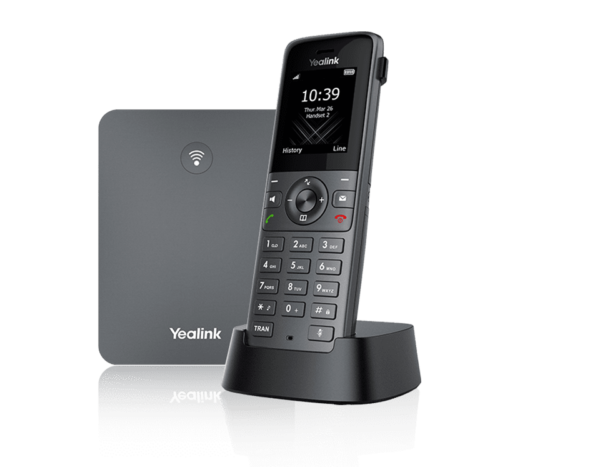 هاتف Yealink DECT اللاسلكي W73P — قاعدة + سمّاعة عالية الجودة